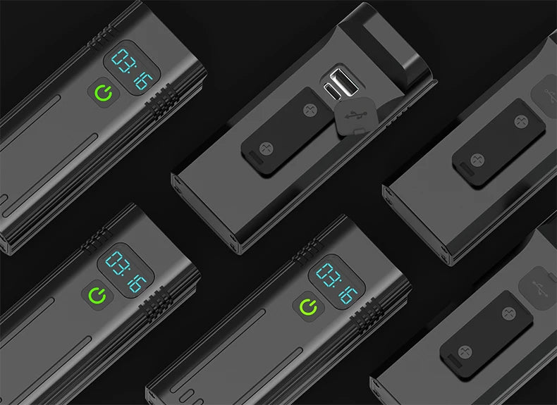 Lampe Rechargeable Multifonction — Vélo, Camping-Car, Randonnée & Powerbank 10000mAh