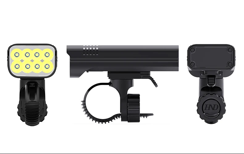 Lampe Rechargeable Multifonction — Vélo, Camping-Car, Randonnée & Powerbank 10000mAh