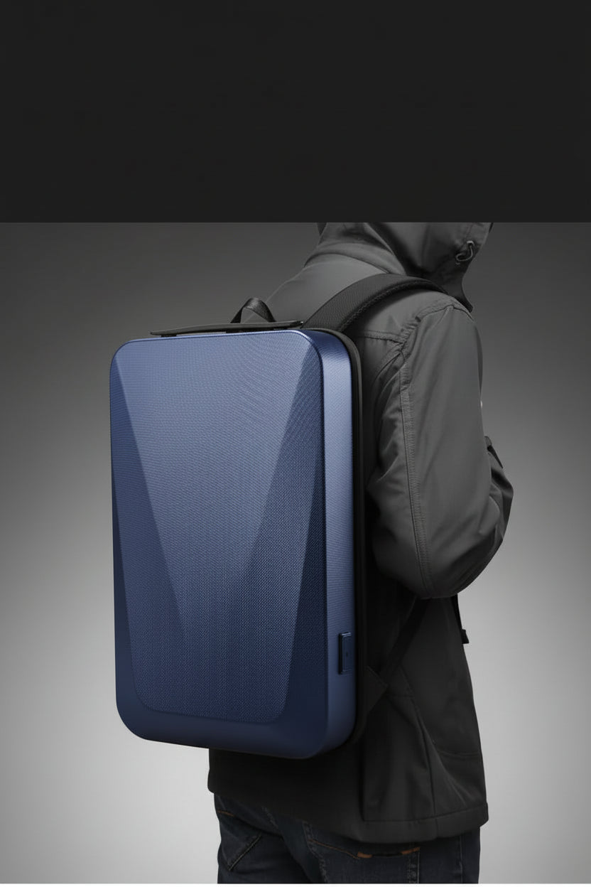 Sac à Dos Antivol Coque Rigide EVA — Port USB, Imperméable & Protection Laptop 16"