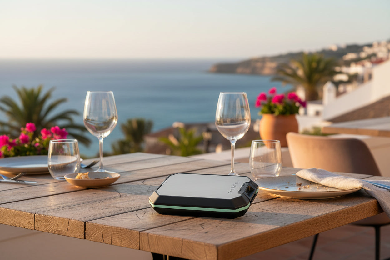Portefeuille RFID Slim Homme — Aluminium Aéronautique, Pince à Billets Amovible & Anti-Vol