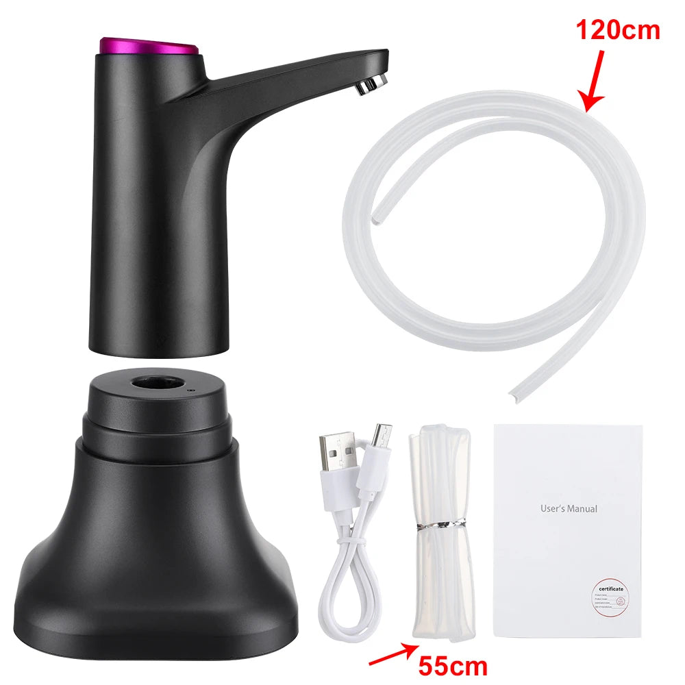 Distributeur d'eau automatique — Pompe à eau électrique, commande par bouton