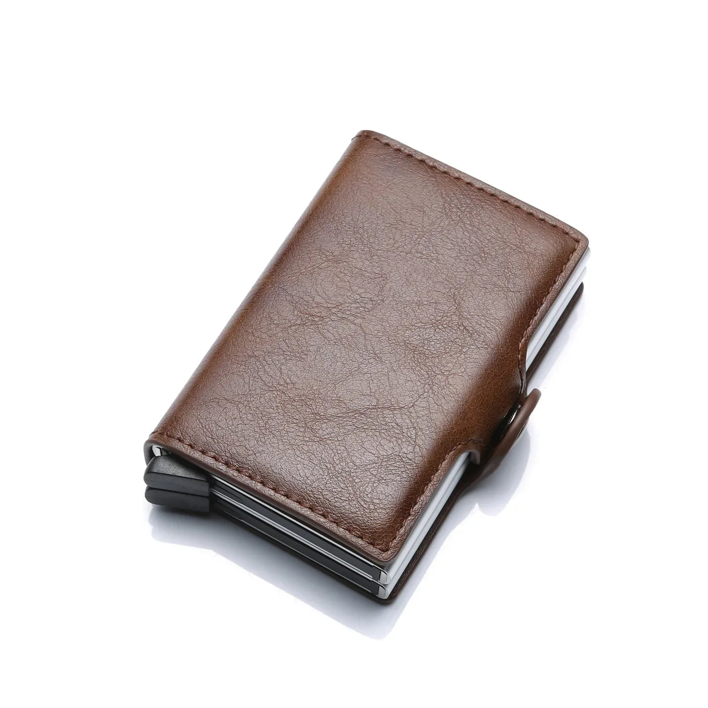 Portefeuille Minimaliste RFID Fibre de Carbone — 12 Emplacements, Ultra-Slim & Anti-Fraude
