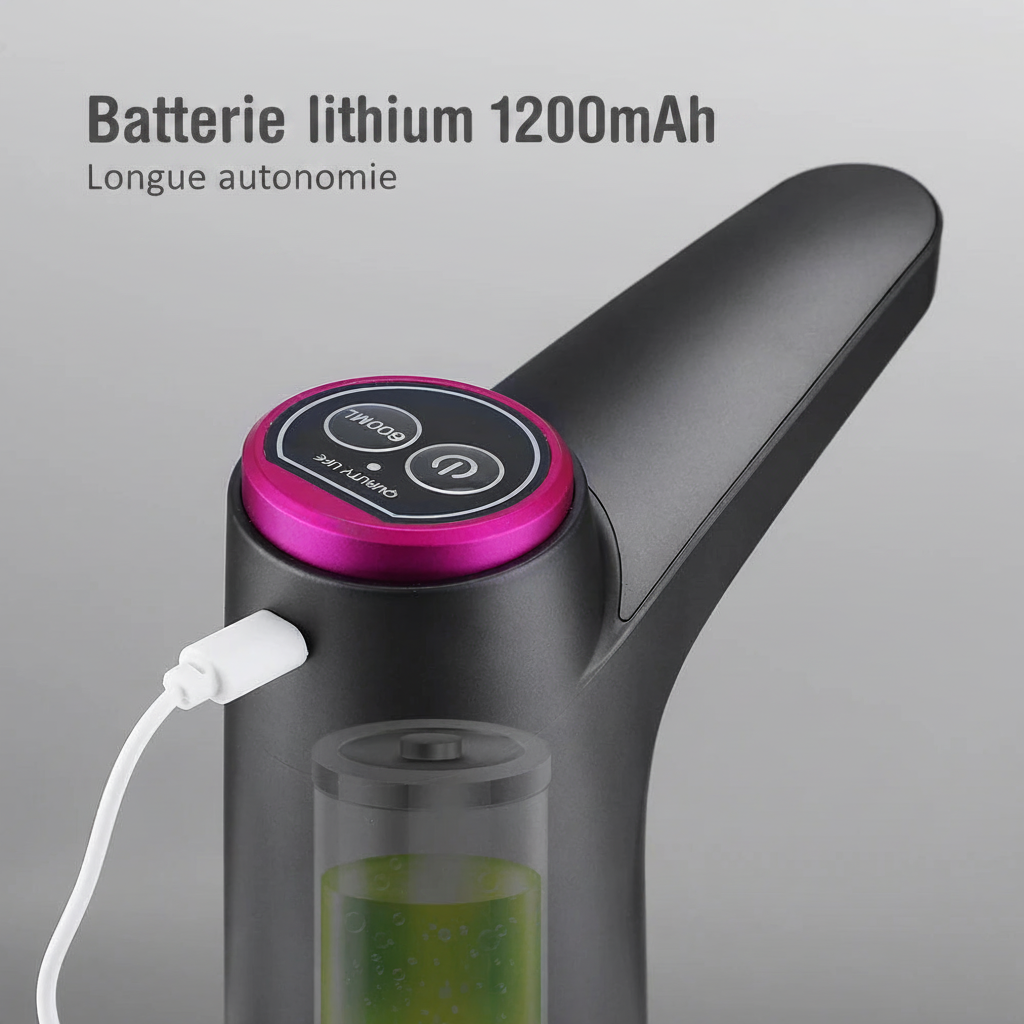 Distributeur d'eau automatique — Pompe à eau électrique, commande par bouton