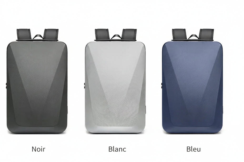 Sac à Dos Antivol Coque Rigide EVA — Port USB, Imperméable & Protection Laptop 16"