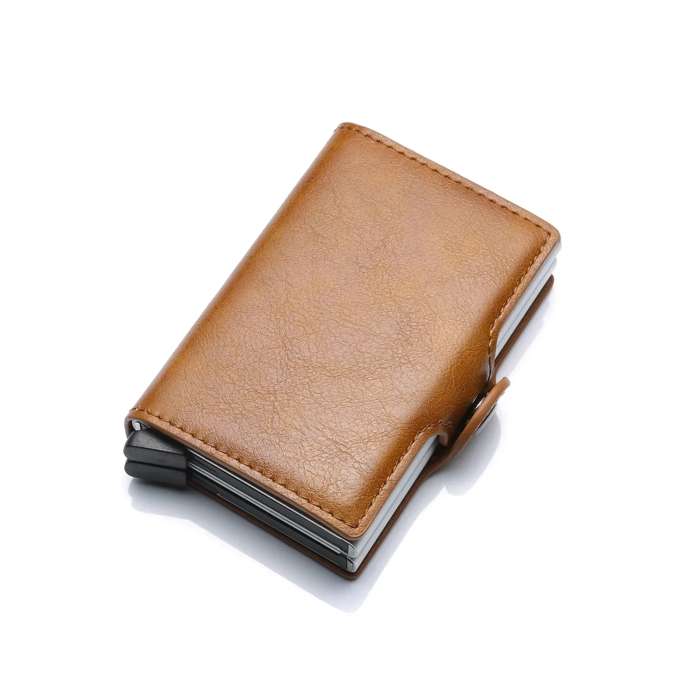 Portefeuille Minimaliste RFID Fibre de Carbone — 12 Emplacements, Ultra-Slim & Anti-Fraude