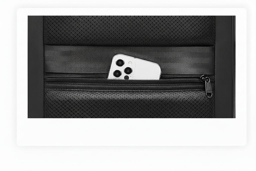 Sac à Dos Antivol Coque Rigide EVA — Port USB, Imperméable & Protection Laptop 16"
