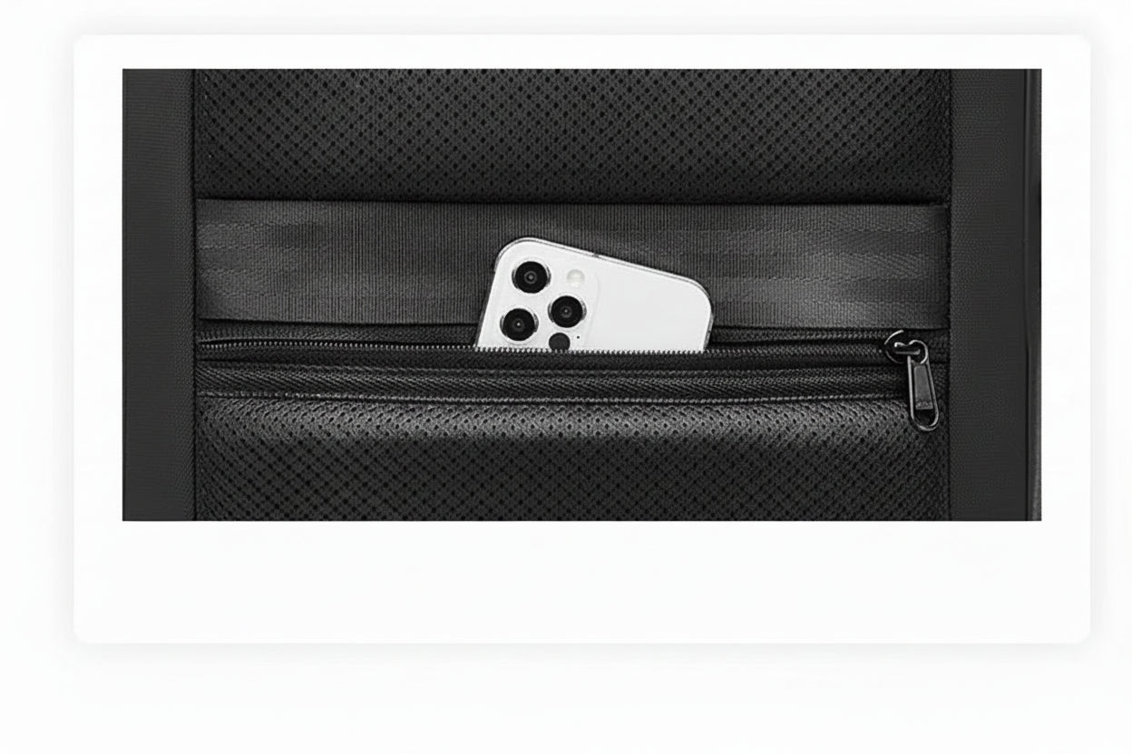 Sac à Dos Antivol Coque Rigide EVA — Port USB, Imperméable & Protection Laptop 16"