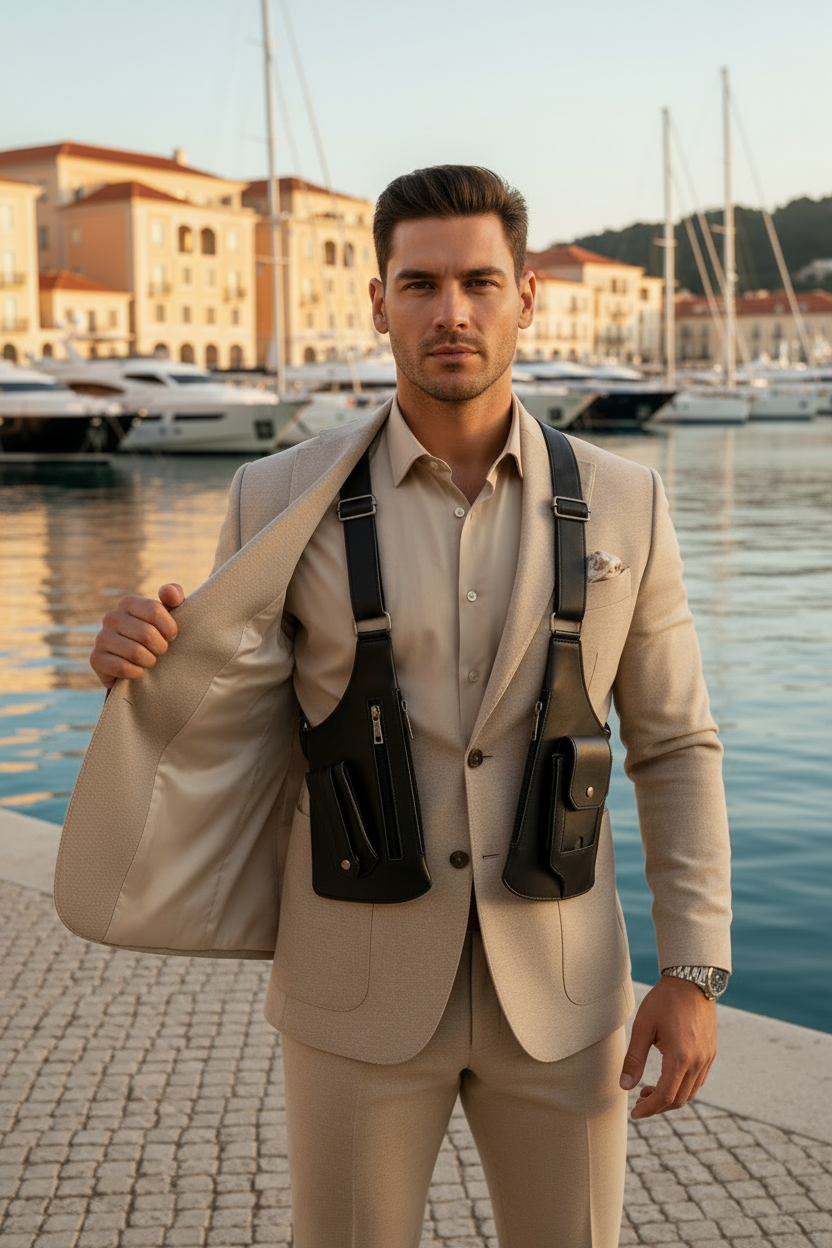 Sac Tactical Rétro Antivol — Multi-Poches