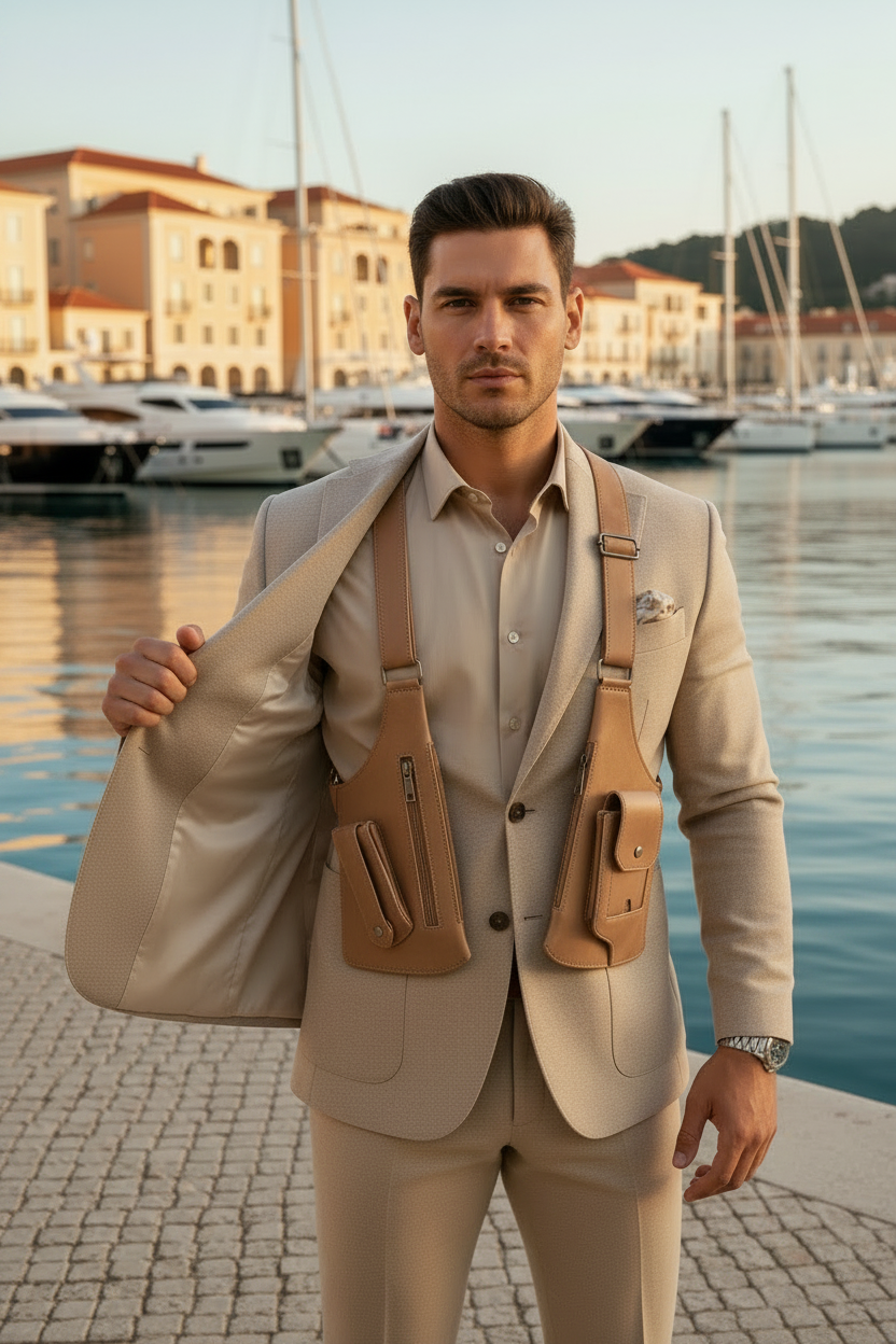 Sac Tactical Rétro Antivol — Multi-Poches