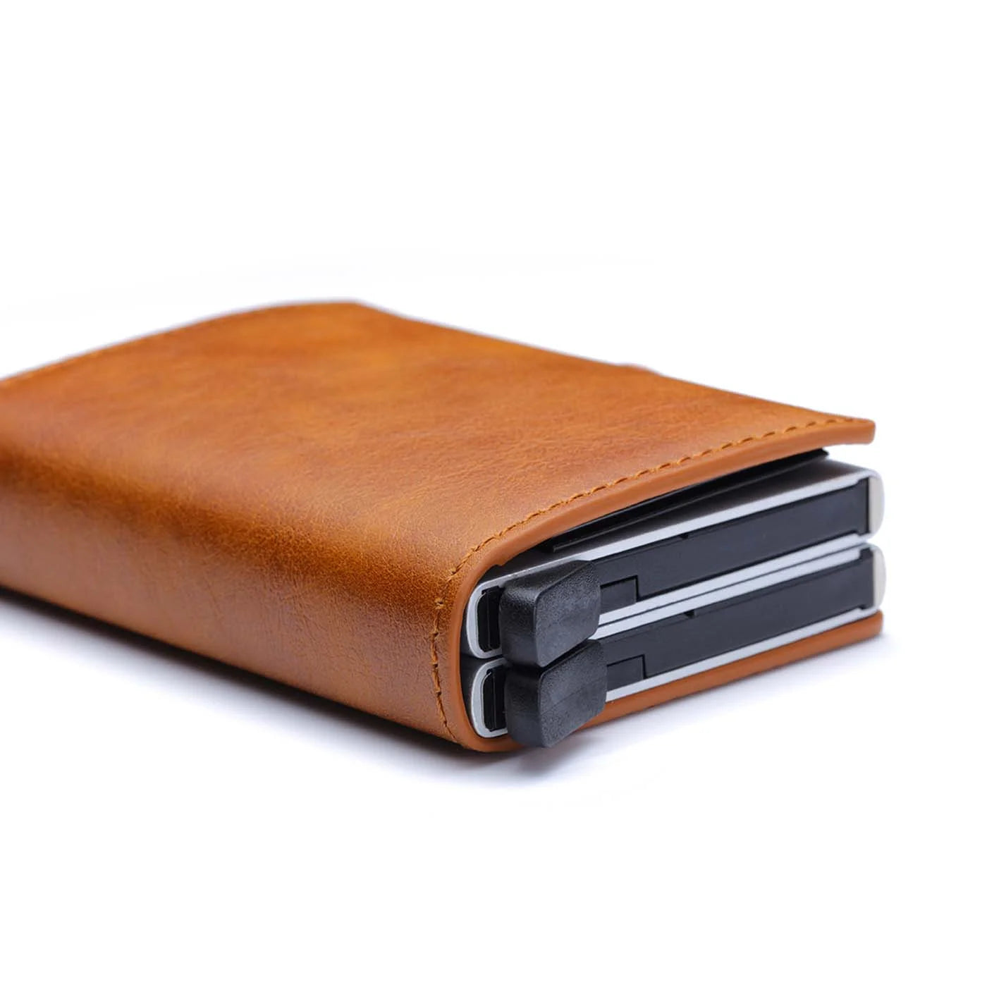 Portefeuille Minimaliste RFID Fibre de Carbone — 12 Emplacements, Ultra-Slim & Anti-Fraude