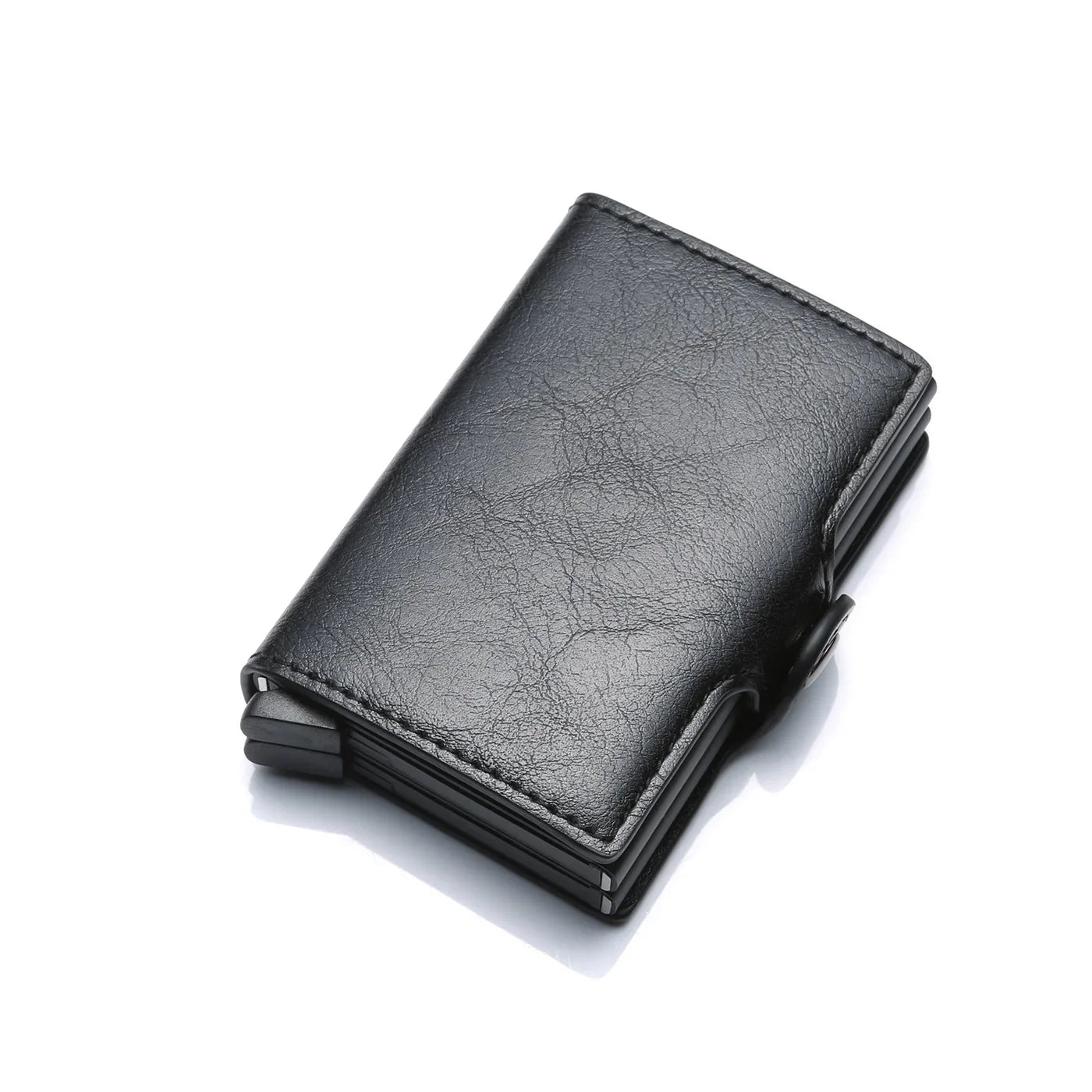 Portefeuille Minimaliste RFID Fibre de Carbone — 12 Emplacements, Ultra-Slim & Anti-Fraude