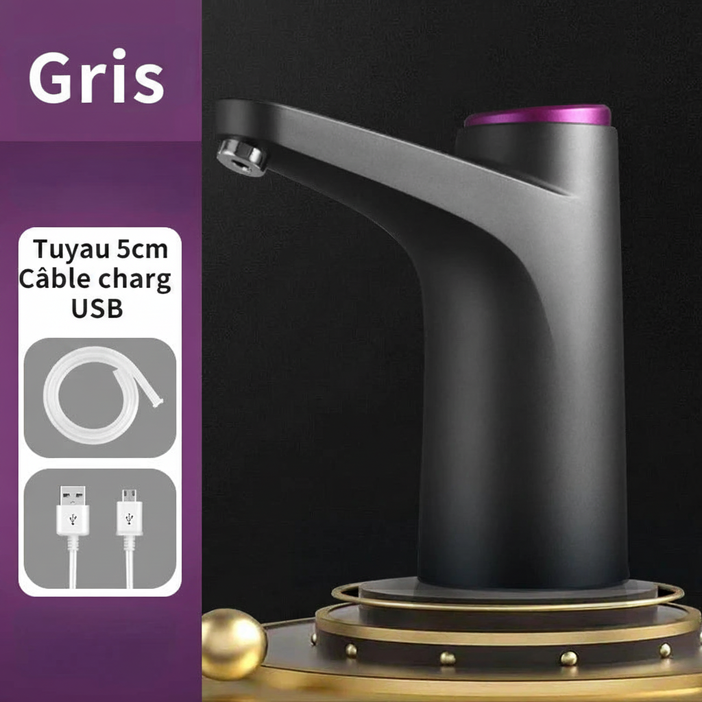Distributeur d'eau automatique — Pompe à eau électrique, commande par bouton