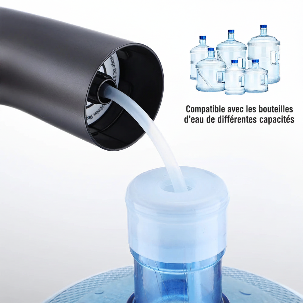 Distributeur d'eau automatique — Pompe à eau électrique, commande par bouton