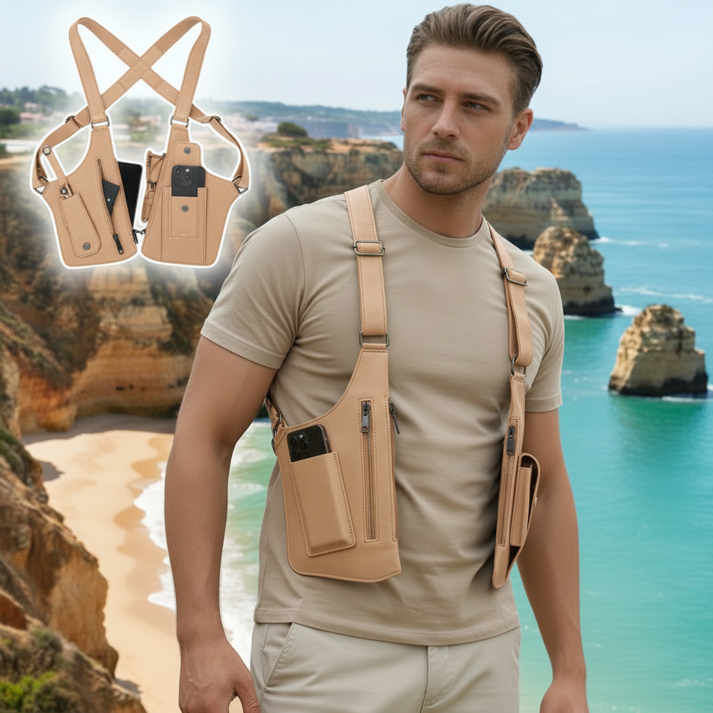 Sac Tactical Rétro Antivol — Multi-Poches