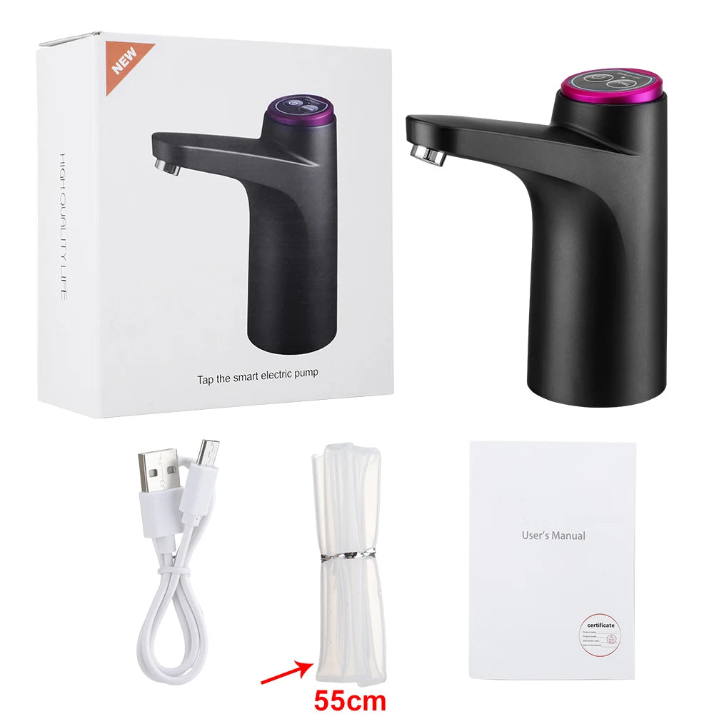 Distributeur d'eau automatique — Pompe à eau électrique, commande par bouton