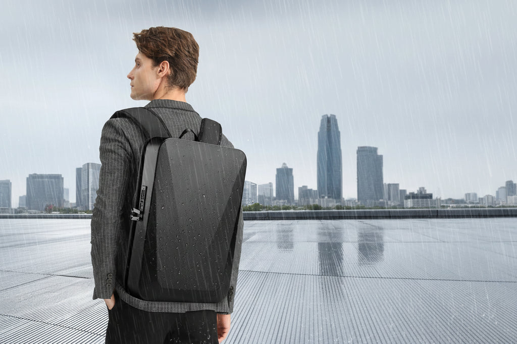 Pack Voyage Premium — Sac Antivol + Portefeuille RFID Carbone