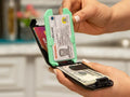 Portefeuille RFID Slim Homme — Aluminium Aéronautique, Pince à Billets Amovible & Anti-Vol