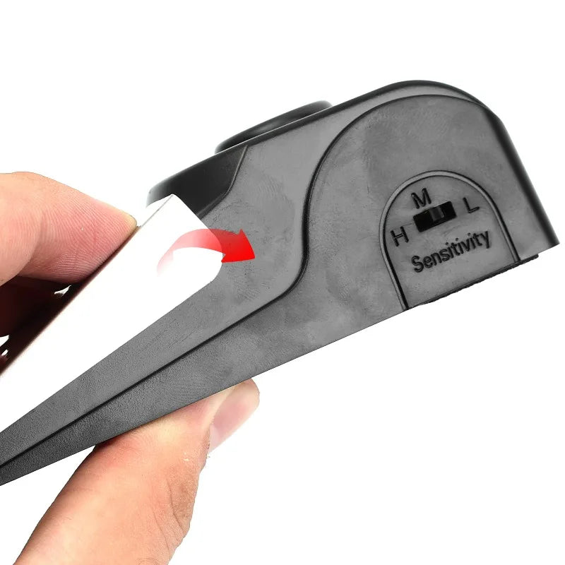 Alarme de Porte Sans Fil 120dB — Sécurité Portable Anti-Effraction, Acier Inoxydable