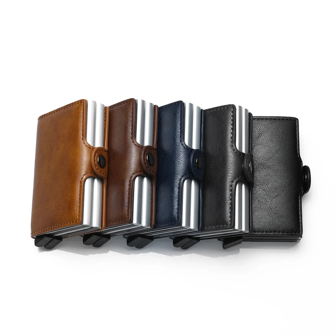Portefeuille Minimaliste RFID Fibre de Carbone — 12 Emplacements, Ultra-Slim & Anti-Fraude