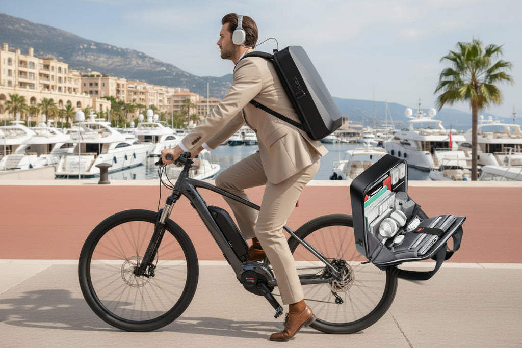 Sac à Dos Antivol Coque Rigide EVA — Port USB, Imperméable & Protection Laptop 16"